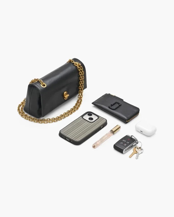 Die Metallic Dual Chain Mini Bag