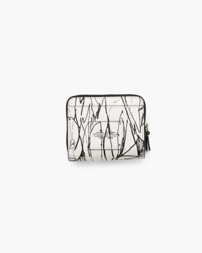 Die Futura x Marc Jacobs Pointman Mini Compact Geldbörse