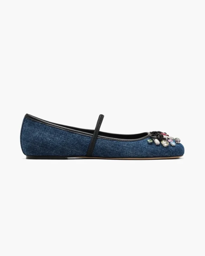 Die Gem Denim Sabrina Ballerina Die Gem Denim Sabrina Ballerina
