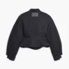 Die geriffelte Jeansjacke Die geriffelte Jeansjacke
