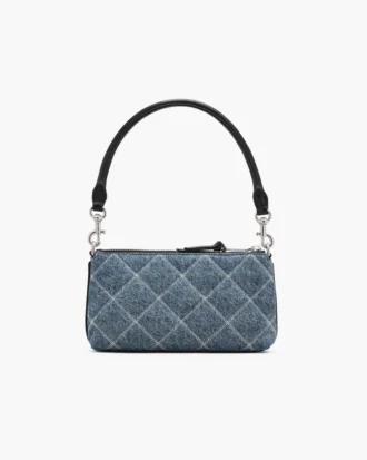 Die gesteppte Denim-Umhängetasche „The Snapshot Convertible”