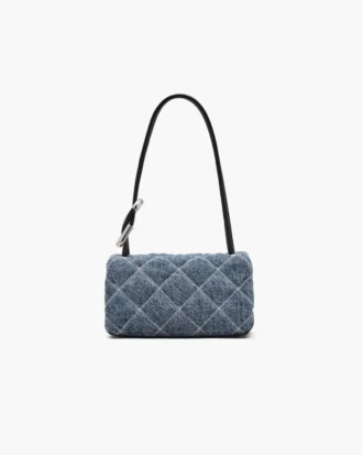 die gesteppte mini doppelschultertasche aus denim 2 330x413 - Die gesteppte Mini-Doppelschultertasche aus Denim
