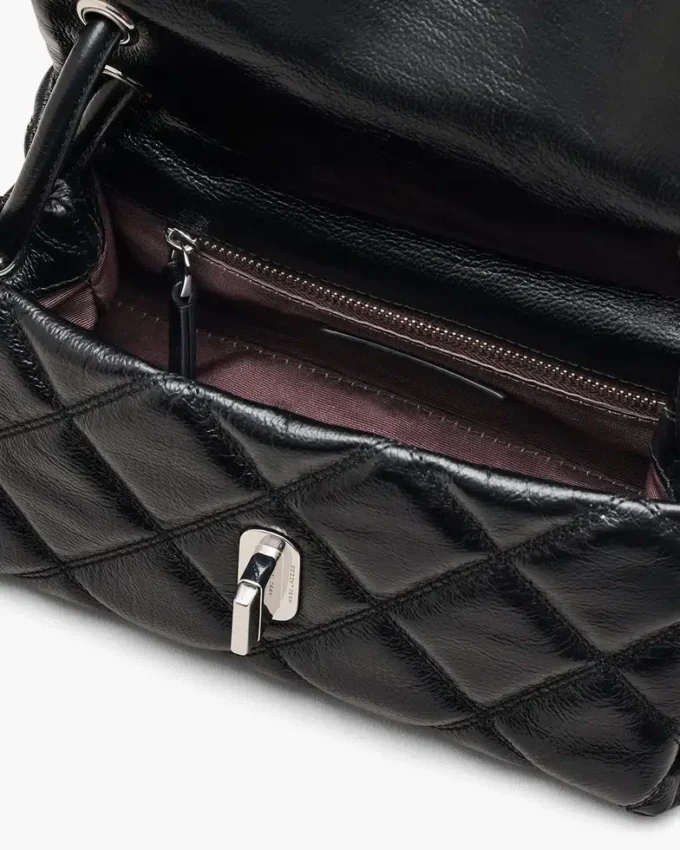 Die gesteppte Mini-Dual-Umhängetasche Die gesteppte Mini-Dual-Umhängetasche