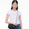 Die gesteppte Snapshot Convertible Schultertasche