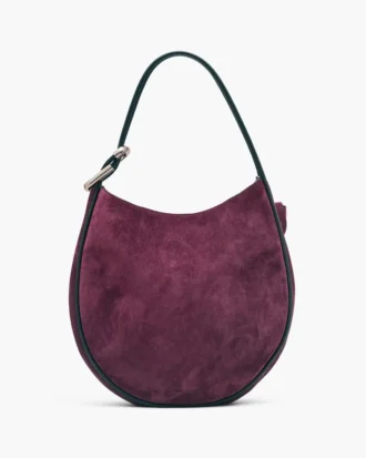 Die große Dual-Hobo-Tasche aus Wildleder Die große Dual-Hobo-Tasche aus Wildleder