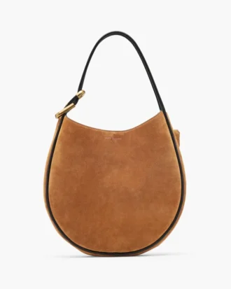 Die große Dual-Hobo-Tasche aus Wildleder Die große Dual-Hobo-Tasche aus Wildleder