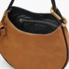 Die große Dual-Hobo-Tasche aus Wildleder Die große Dual-Hobo-Tasche aus Wildleder