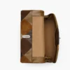 Die große Dual-Tasche aus Wildleder-Patchwork Die große Dual-Tasche aus Wildleder-Patchwork