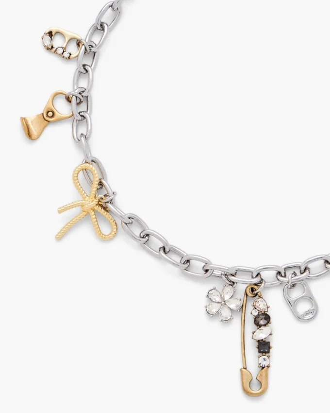 Die Grunge Glam Charm Halskette Die Grunge Glam Charm Halskette