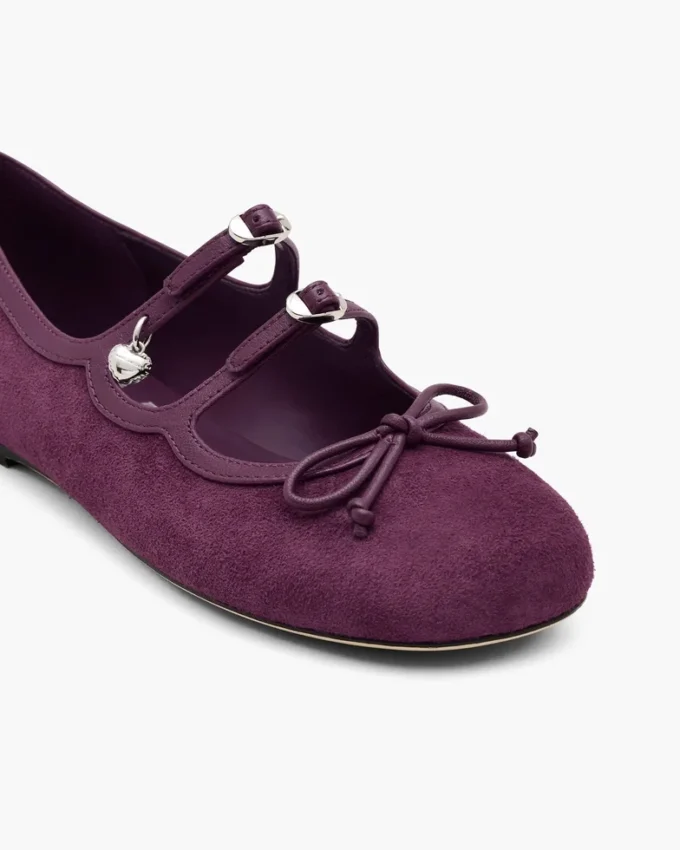 Die Kiki Ballerina aus Wildleder Die Kiki Ballerina aus Wildleder