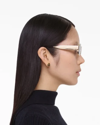 Die klassische runde Sonnenbrille mit Logo