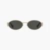 Die klassische runde Sonnenbrille mit Logo