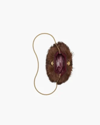 Die kleine Clutch „Faux Fur Glam”