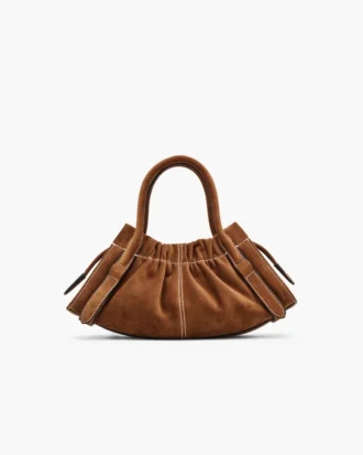 Die kleine Cristina-Tasche aus Wildleder