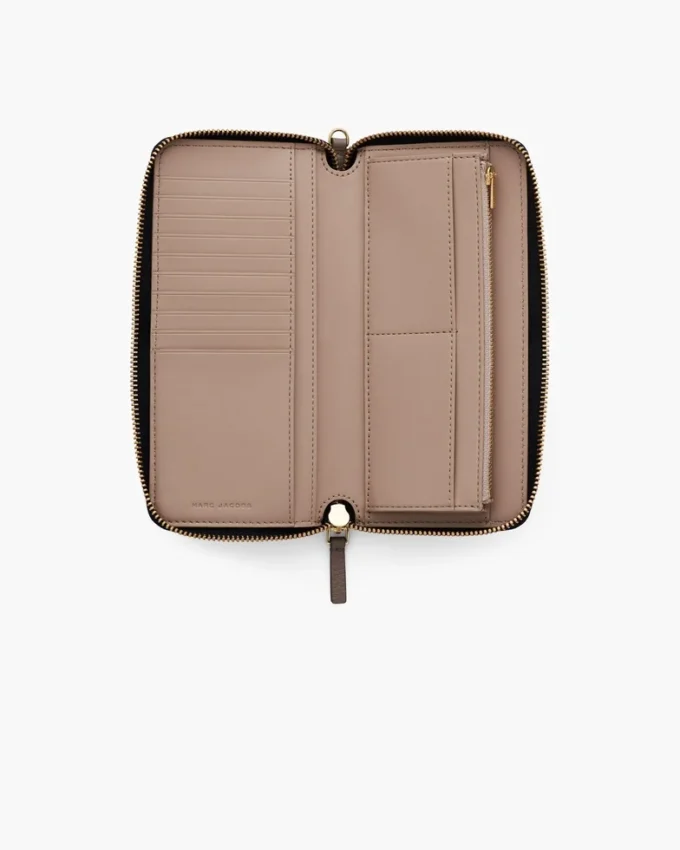Die Leder-Brieftasche Die Leder-Brieftasche