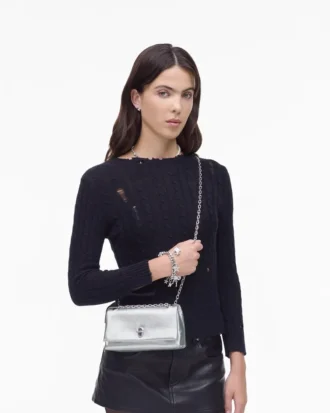 die metallic dual chain mini bag 1 330x413 - Die Metallic Dual Chain Mini Bag