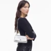 Die Metallic Dual Chain Mini Bag