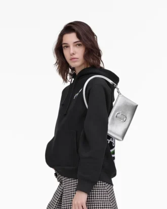 Die Metallic Snapshot Convertible Schultertasche