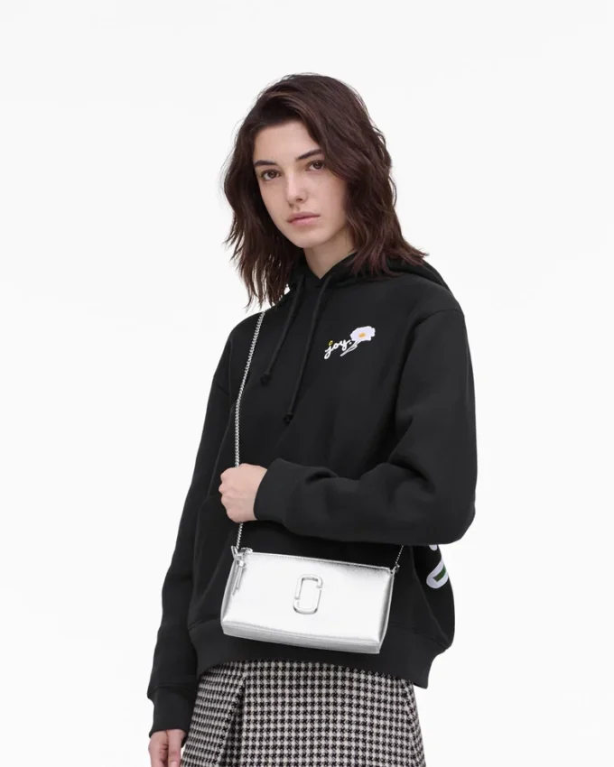 Die Metallic Snapshot Convertible Schultertasche Die Metallic Snapshot Convertible Schultertasche