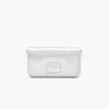 Die Mini-Tasche aus Metallic-Leder mit Kette Die Mini-Tasche aus Metallic-Leder mit Kette