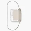 Die Mini-Tasche aus Metallic-Leder mit Kette Die Mini-Tasche aus Metallic-Leder mit Kette