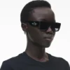 Die quadratische Sonnenbrille Die quadratische Sonnenbrille