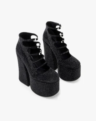 Die Rhinestone Kiki Ankle Boot