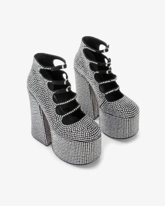 Die Rhinestone Kiki Ankle Boot
