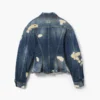 Die Rip And Repair Fluted Denim Jacke Die Rip And Repair Fluted Denim Jacke