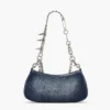 Die Schultertasche „Faded Denim Charm” Die Schultertasche „Faded Denim Charm”
