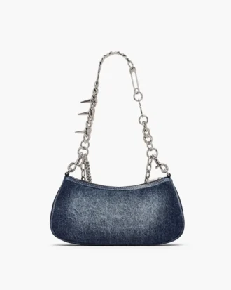 Die Schultertasche „Faded Denim Charm”