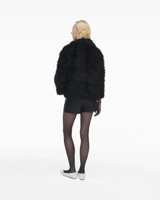 Die Shaggy Faux Fur Lady Jacke Die Shaggy Faux Fur Lady Jacke