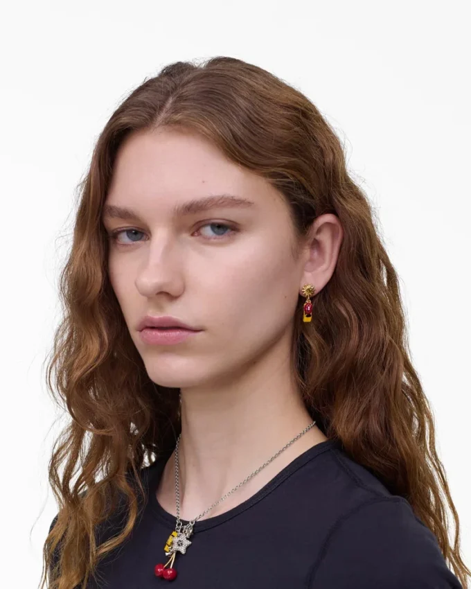 Die Trinket Charm Cluster Ohrringe