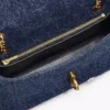 Die Trinket Charm Denim Dual Chain Mini Bag Die Trinket Charm Denim Dual Chain Mini Bag