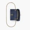 Die Trinket Charm Denim Dual Chain Mini Bag Die Trinket Charm Denim Dual Chain Mini Bag