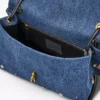 Die Trinket Charm Denim Large Dual Bag Die Trinket Charm Denim Large Dual Bag