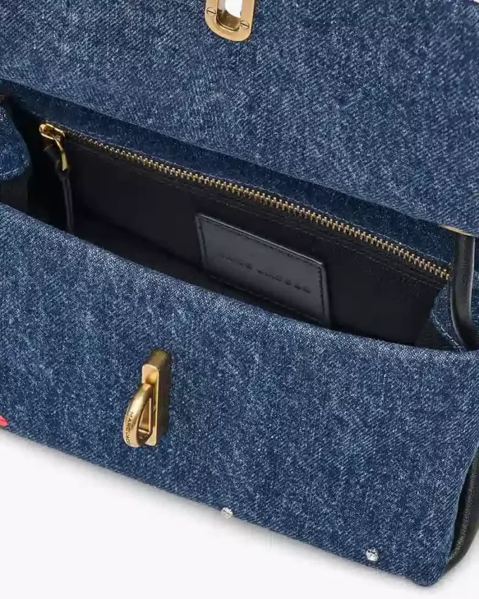 Die Trinket Charm Denim Mini Dual Bag Die Trinket Charm Denim Mini Dual Bag