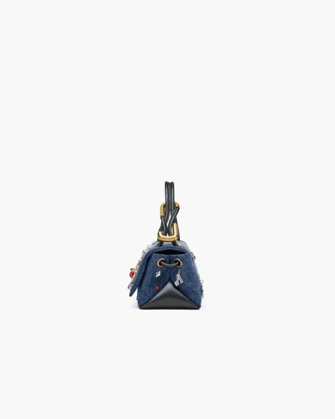 Die Trinket Charm Denim Mini Dual Bag Die Trinket Charm Denim Mini Dual Bag