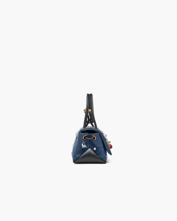 Die Trinket Charm Denim Mini Dual Bag Die Trinket Charm Denim Mini Dual Bag