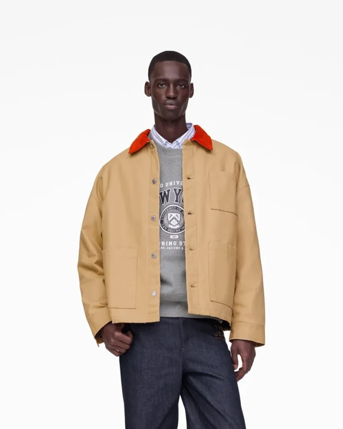 Die Unisex-Jacke „Stoned Canvas” von A.P.C. X Marc Jacobs
