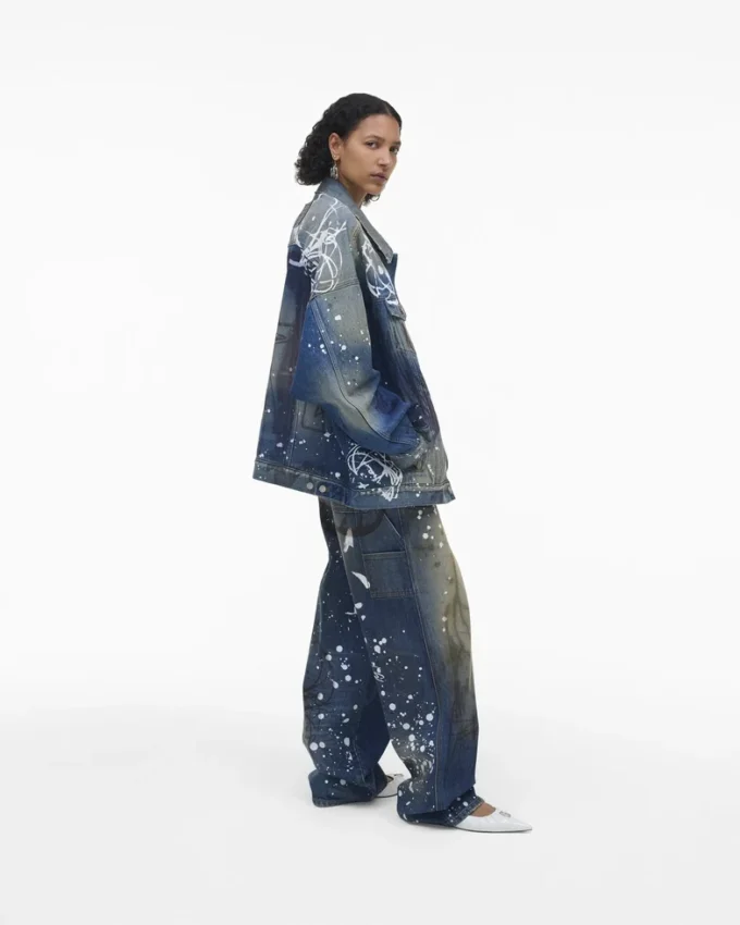Futura x Marc Jacobs Painted Denim Big Trucker Futura x Marc Jacobs Painted Denim Big Trucker