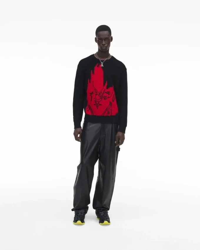 Futura X Marc Jacobs Sweatshirt mit Rundhalsausschnitt Futura X Marc Jacobs Sweatshirt mit Rundhalsausschnitt