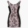 Geformtes Spitzenkleid