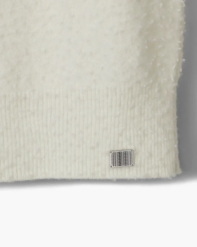 Gepillte Weste mit Flügelärmeln