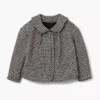 Gingham-Tweedjacke
