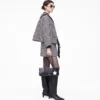 Gingham-Tweedjacke