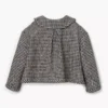 Gingham-Tweedjacke