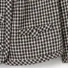 Gingham-Tweedjacke