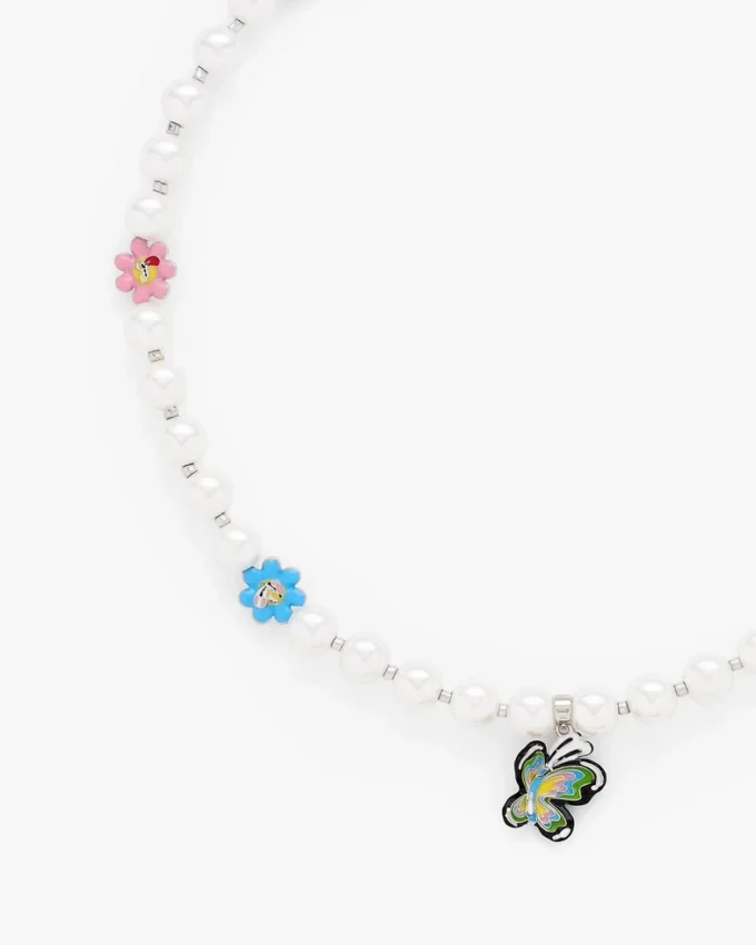 Hattie Stewart X Marc Jacobs Garden Pearl Station Halskette Hattie Stewart X Marc Jacobs Garden Pearl Station Halskette