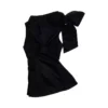 Kleid mit geformter Schleife